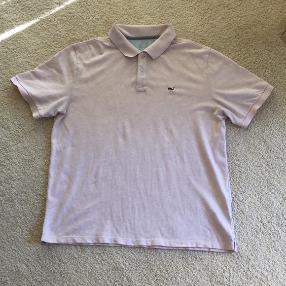 Vineyard Vines Edgartown Polo, Lilac Men’s medium - Picture 2 of 16